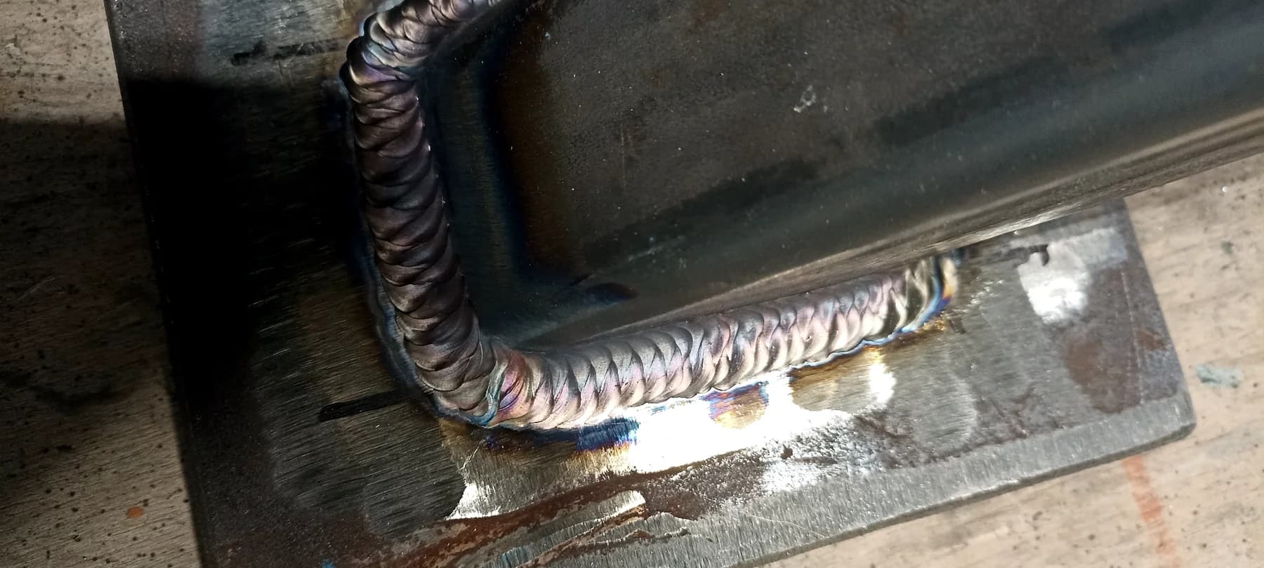 Photos from welding, pipe fitting and assembly works during new paper mill construction - Metsä Husum Paper Mill, Sweden (2022)