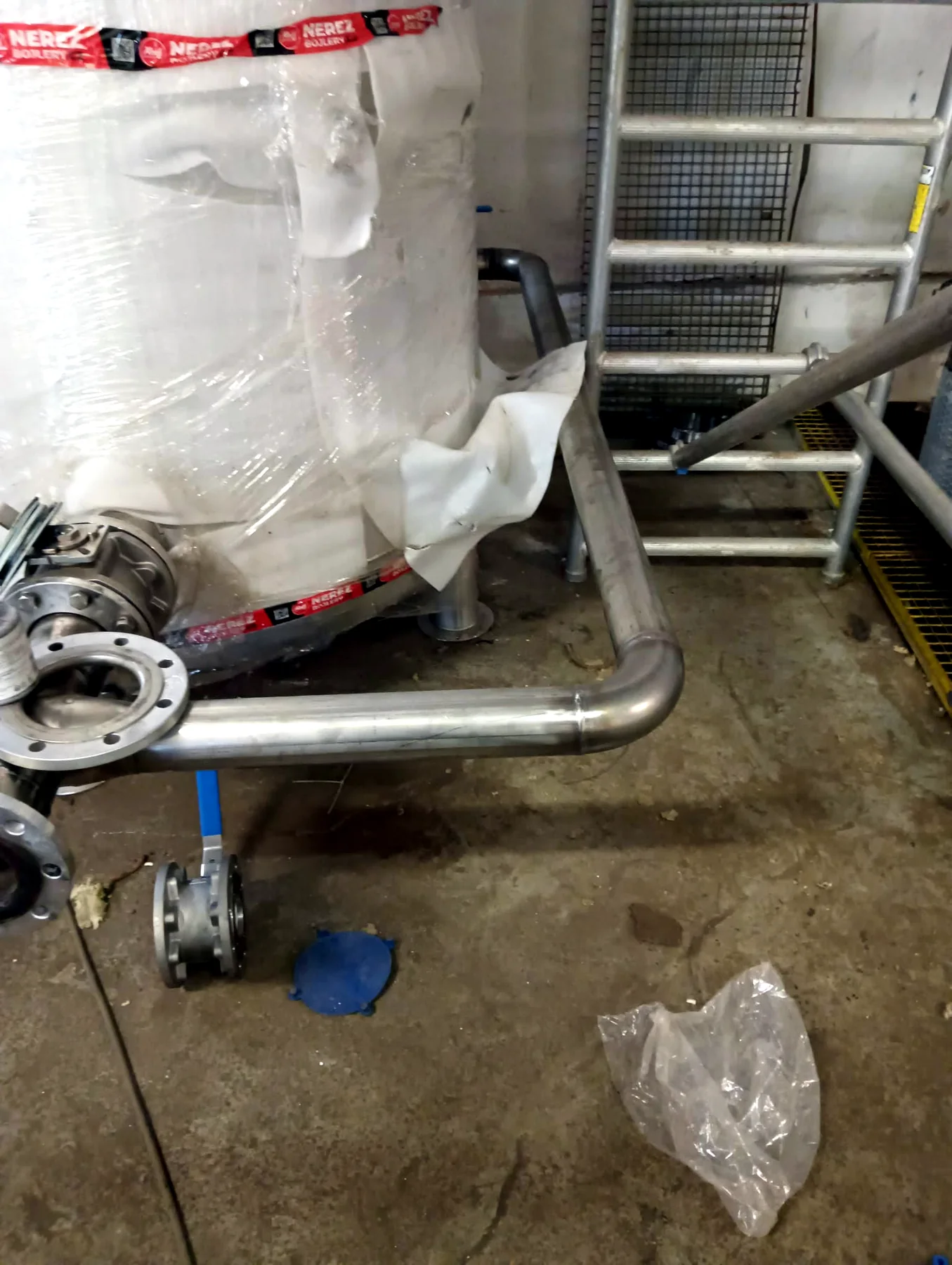 TIG welding and technical piping work during a boiler room shutdown in the Czech Republic - CZ Boiler Room Shutdown, Czech Republic (2025)