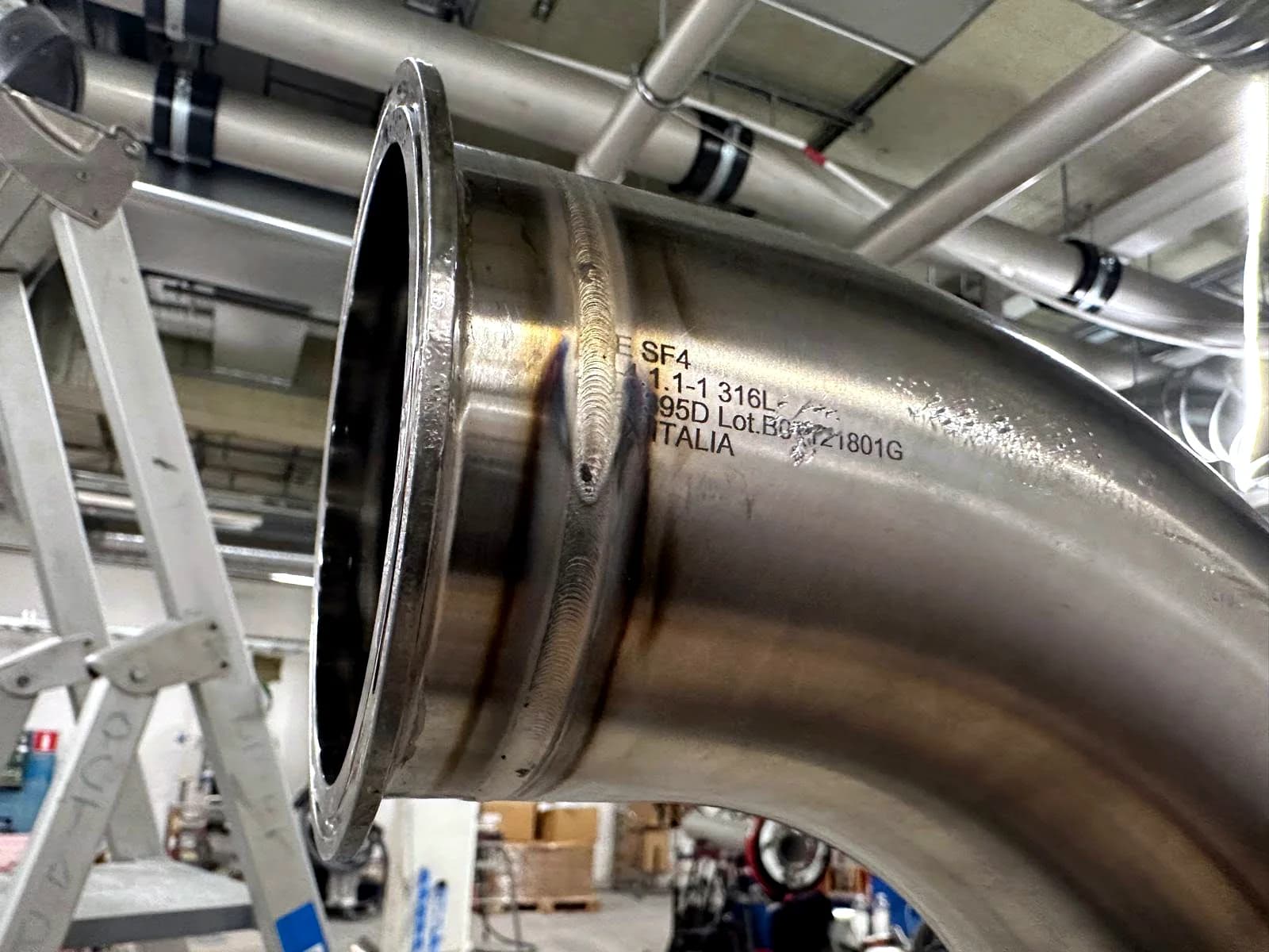 Orbital welding equipment and stainless process piping for Kalundborg Pharma - Kalundborg Pharma, Denmark