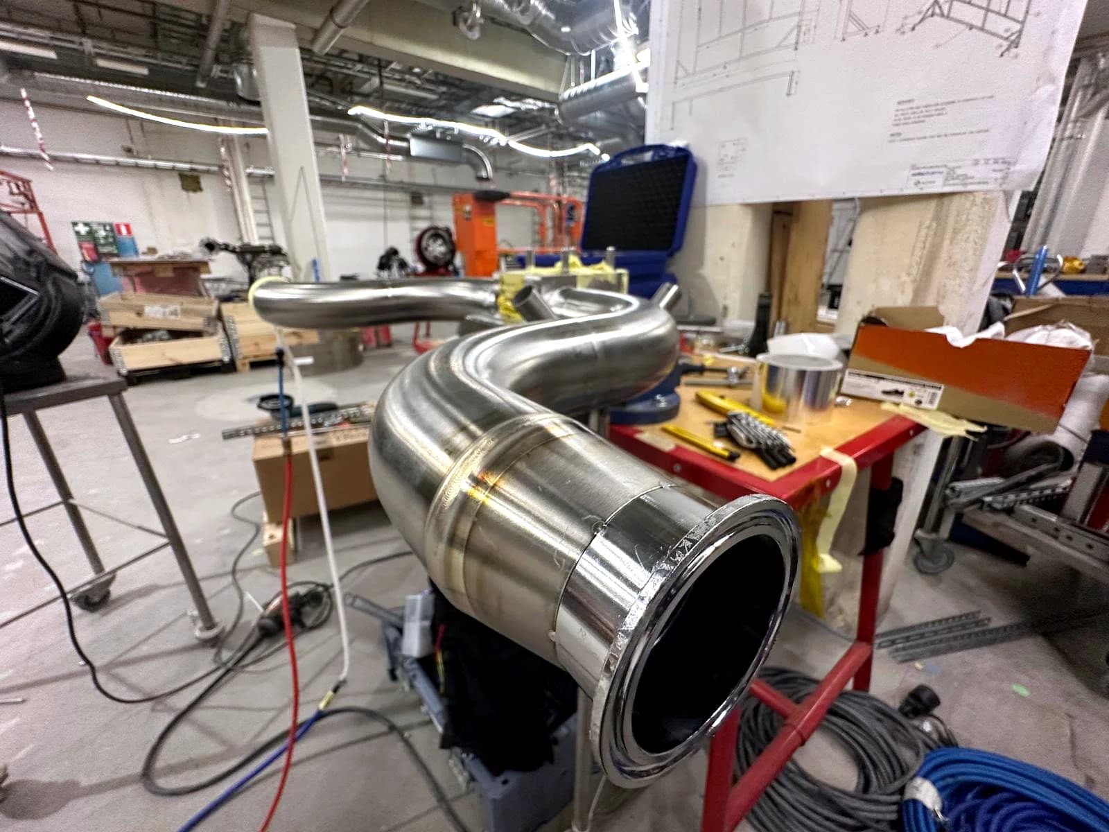 Orbital welding equipment and stainless process piping for Kalundborg Pharma - Kalundborg Pharma, Denmark