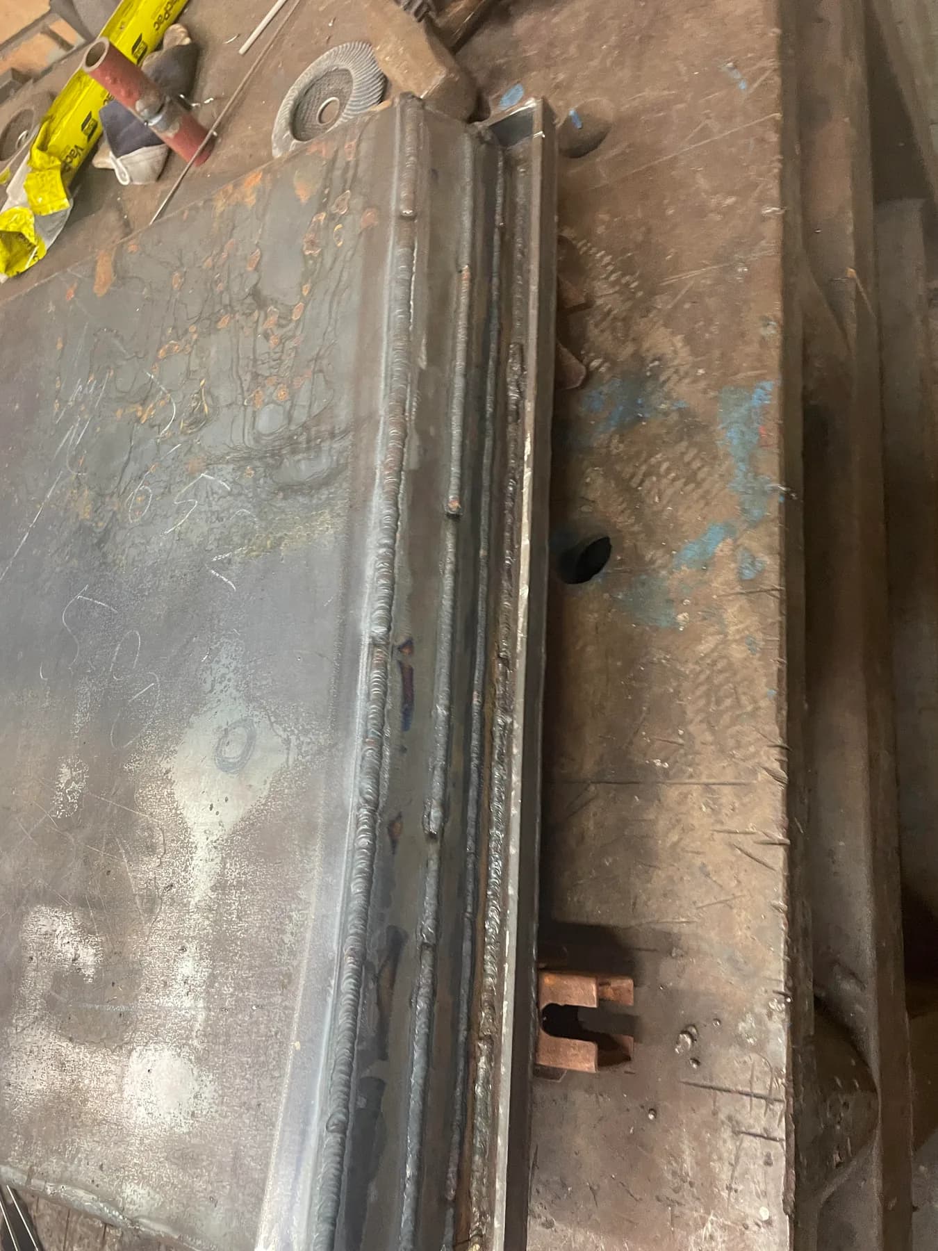 Boiler access door replacement and repair work at SYSAV in Malmö - SYSAV Malmö Boiler Door Replacement, Sweden 2025
